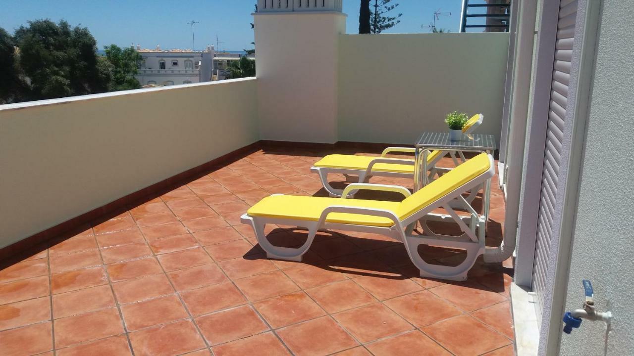 Central Apartment-Terrace And Pool Cabanas De Tavira Bagian luar foto